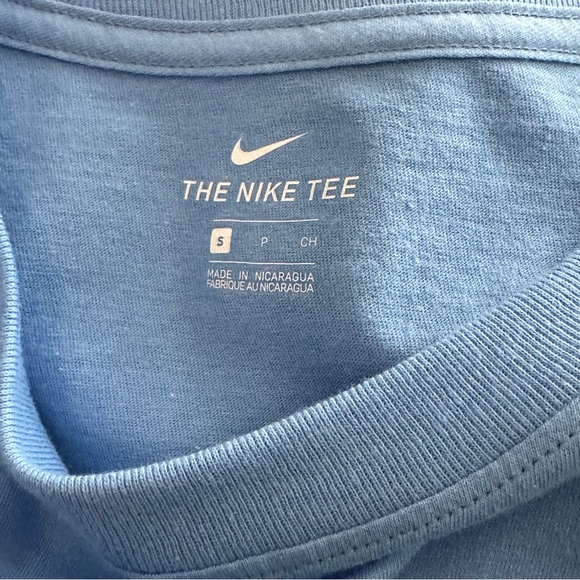 Nike Blue Tee / T-Shirt Short Sleeve Cotton Size S - Picture 6 of 8
